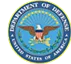 A picture of the department of defense seal.